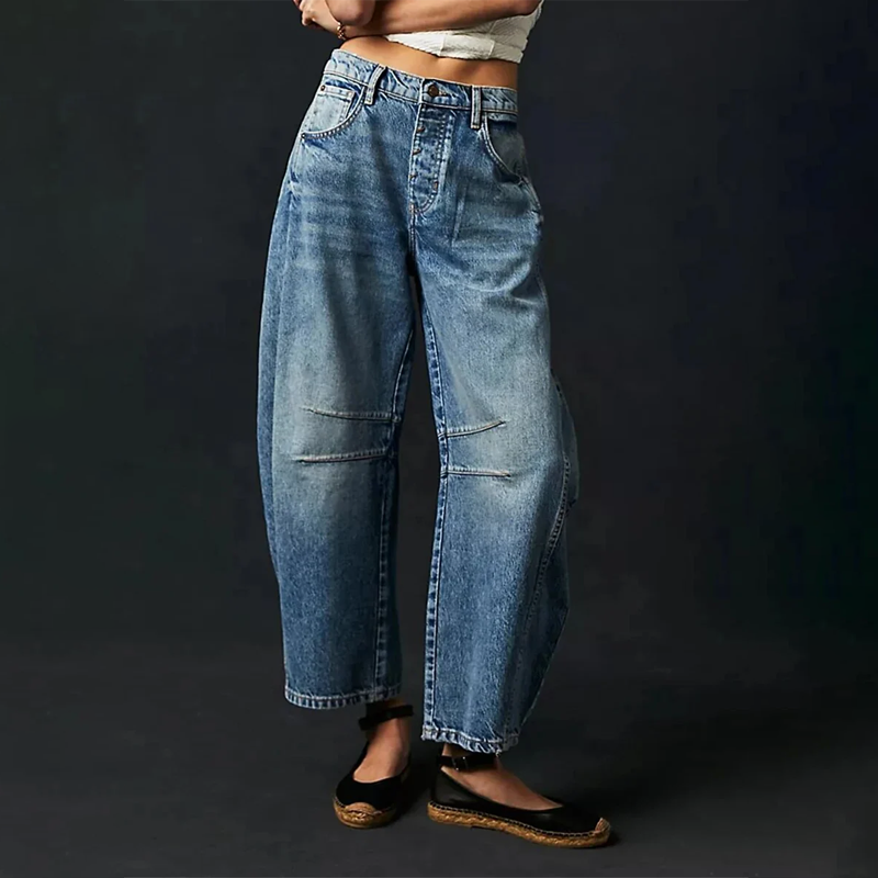 Emma | Stylish Wide-Leg Jeans